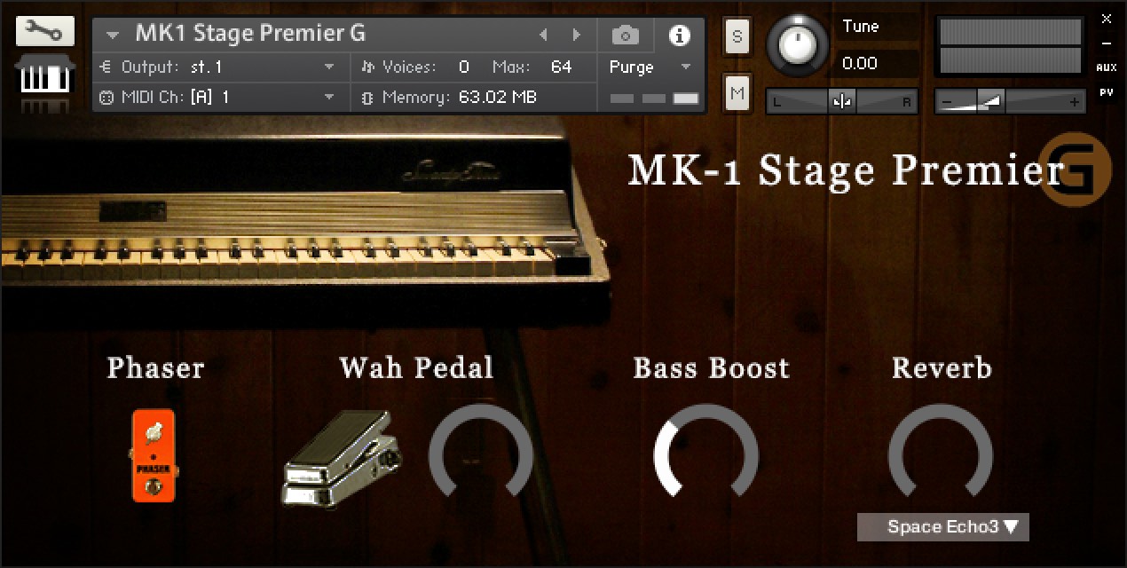 MK-1 Stage Premier G screen